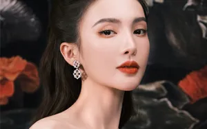 金晨露肩性感优雅写真图片_7