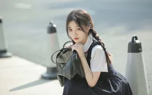 清纯学生制服图片壁纸