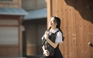 清纯学生制服图片壁纸_6