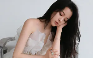 欧阳娜娜白裙写真图片_4