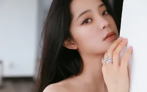 欧阳娜娜白裙写真图片_6