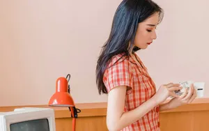 纯情复古美女写真壁纸图片_9