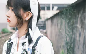 程潇短裙甜美壁纸_7