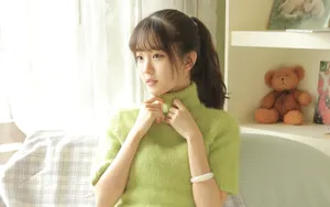 元气少女甜美高清壁纸_2