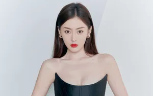 张天爱抹胸裙性感写真图片_7