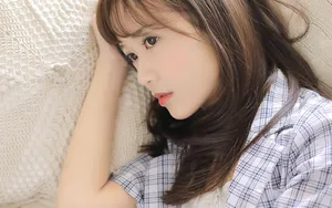 白嫩小清新美女写真图片_5
