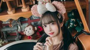 清纯邻家萌妹女孩写真图片_2