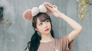 清纯邻家萌妹女孩写真图片_6