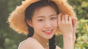温暖甜美女孩图片壁纸_6