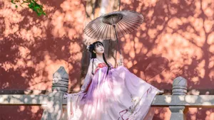 清纯汉服美女写真图片_9