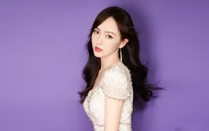 唐嫣长裙性感图片壁纸_3