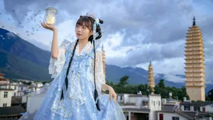 清新甜美洛丽塔唯美少女写真_9