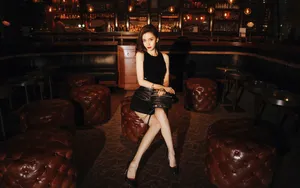angelababy复古港风壁纸_3
