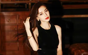 angelababy复古港风壁纸_4