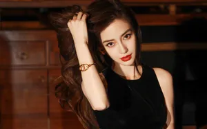 angelababy复古港风壁纸_5