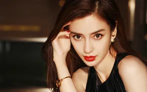 angelababy复古港风壁纸_8