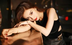 angelababy复古港风壁纸_11