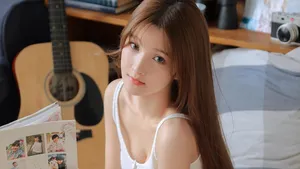绝色美女纯情撩人写真图片_8