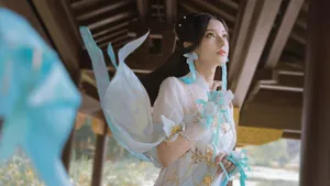 逆水寒素问cosplay性感写真壁纸_2