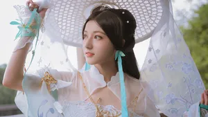 逆水寒素问cosplay性感写真壁纸_3