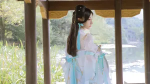逆水寒素问cosplay性感写真壁纸_5