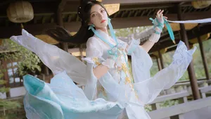 逆水寒素问cosplay性感写真壁纸_8