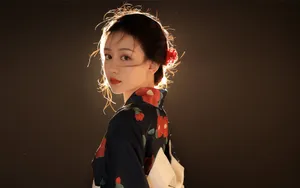 日系和服美女写真壁纸_8