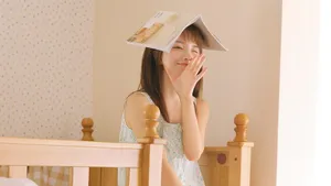 清纯床上美女写真图片_5