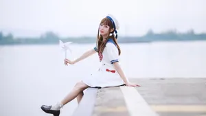 白嫩萝莉洛丽塔可爱写真图片