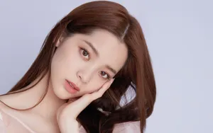 欧阳娜娜粉色少女图片