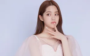 欧阳娜娜粉色少女图片_3