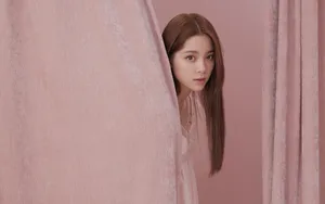 欧阳娜娜粉色少女图片_6