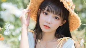 咬人猫花海写真图片壁纸_5
