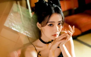 徐璐性感暗黑风格壁纸_7