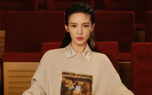 金晨优雅时尚写真壁纸_6