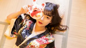 性感日本和服美女图片_3