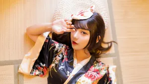 性感日本和服美女图片_7