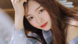 极品高颜值居家美女壁纸_12