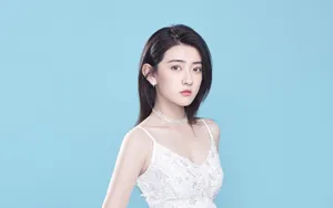 梁洁清凉性感写真壁纸_4