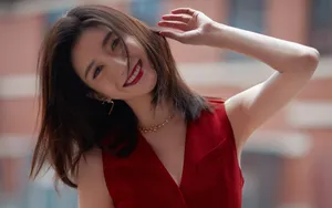 江疏影优雅性感图片