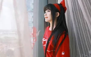 赖美云俏丽桌面壁纸_6