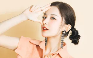 古力娜扎可爱甜美壁纸_2