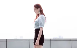甜美女星海陆壁纸_6