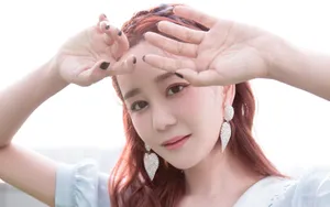甜美女星海陆壁纸_9