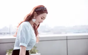 甜美女星海陆壁纸_10