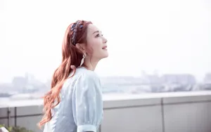 甜美女星海陆壁纸_11