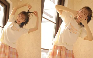 开朗阳光美女图片壁纸_6