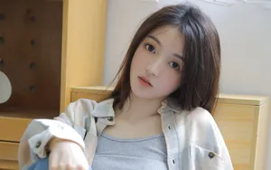 长发吊带神仙姐姐美女图片_6
