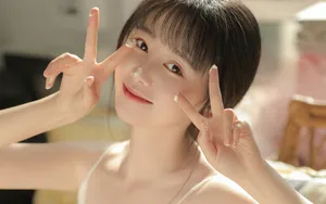 零食美女图片_6