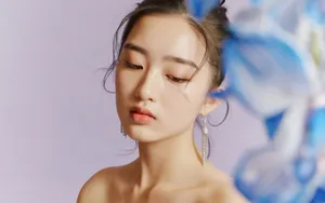 邓恩熙性感抹胸裙图片_3
